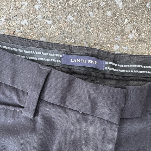LANDS END - Women's Dress Pants Sz 10P - NAVY BLUE - Picture 4 of 12